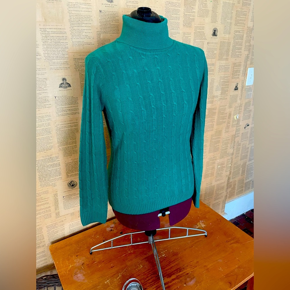 Cable Knit Turtleneck